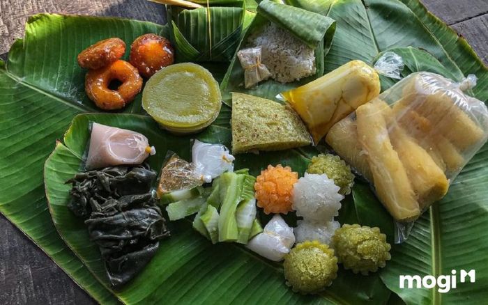 vườn trái cây chín hồng