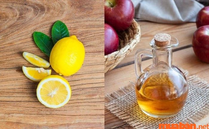 Hỗn hợp giấm và chanh là một phương pháp dễ thực hiện và hiệu quả để tiêu diệt mối trong nhà.