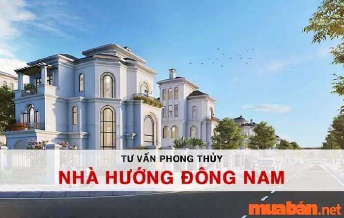 Khi xây nhà hướng Đông Nam, cần chú ý đến các yếu tố phong thủy để đảm bảo hợp lý
