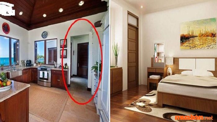 Tránh tuyệt đối việc để bếp đối diện cửa chính, vì điều này sẽ làm thất thoát tài lộc và năng lượng tích cực trong nhà.