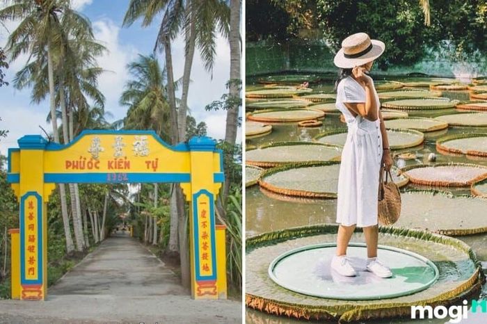 Chùa Lá Sen (hay còn gọi là Phước Kiển Tự) là một điểm đến không thể bỏ qua tại Sa Đéc.