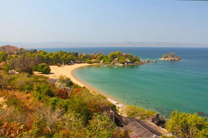 The stunning Lake Malawi