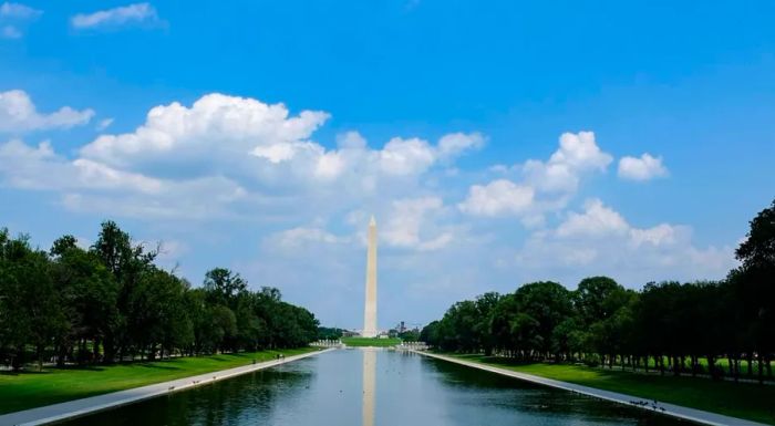 As with many sites in Washington, DC, the Lincoln Memorial and its reflecting pool are open to the public for free.