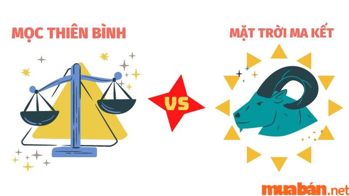 Mọc Thiên Bình & mặt trời Ma Kết