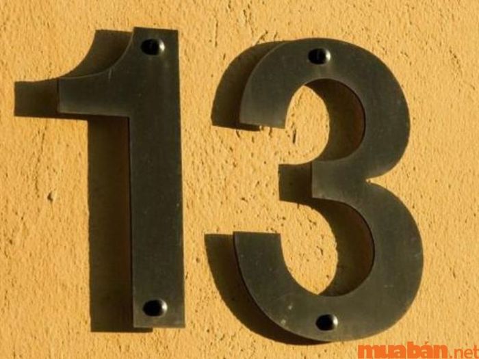 Phong thủy số 13