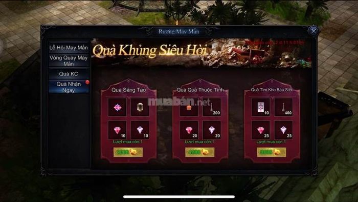 Những lưu ý khi nhập mã code MU Trứng Vàng Vô Hạn
