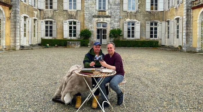 Mark Goff and Phillip Engel are now the proud owners of Château Avensac, nestled in the picturesque French village of Avensac.