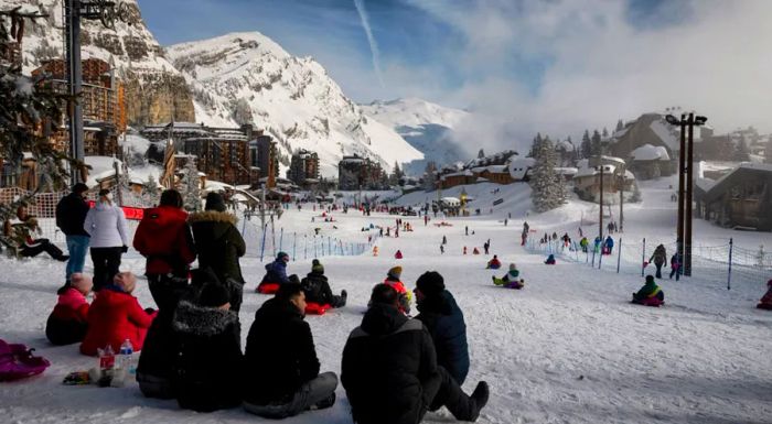 Morzine in France offers incentives for skiers who arrive by train, encouraging eco-friendly travel.