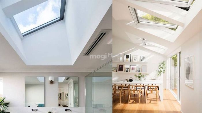 Giếng trời kính cường lực mang lại sự linh hoạt trong thiết kế, đáp ứng nhu cầu của nhiều phong cách kiến trúc khác nhau.