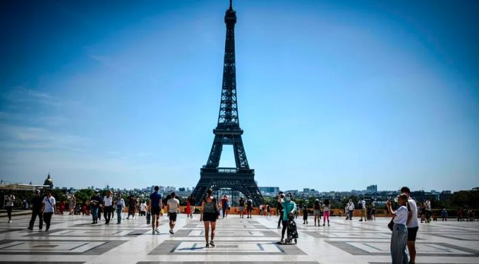 Paris tends to be quieter in August, as many of its residents head off on vacation.