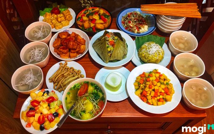 Mâm cúng chay sao Thổ Tú để giải hạn
