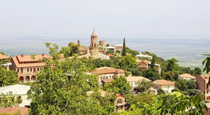 Located in the Kakheti region of Georgia, Sighnaghi is renowned for its exceptional wine.