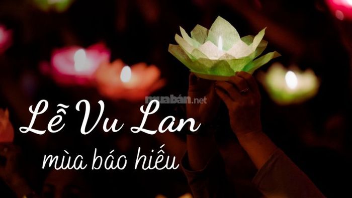 Tháng cô hồn cũng là thời gian để tổ chức lễ Vu Lan Báo Hiếu, dịp để con cháu bày tỏ lòng hiếu kính với tổ tiên.