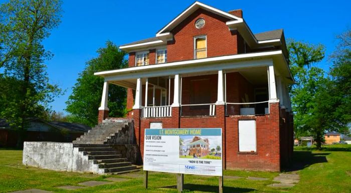 Isaiah T. Montgomery established Mound Bayou in 1887.