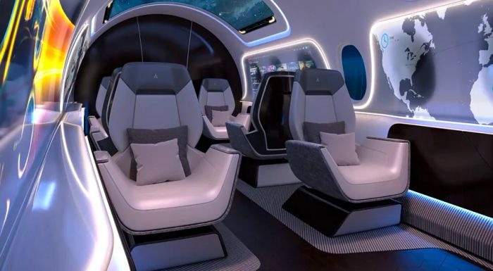 An artist's impression of what the AS2's interior might look like.