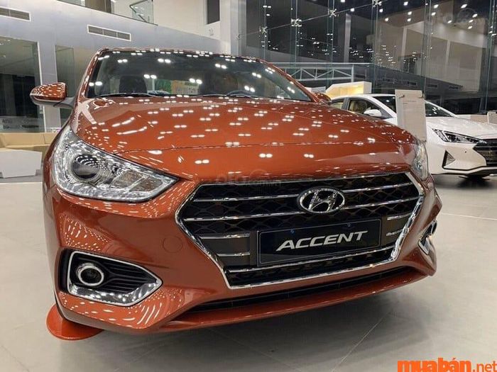 Cụm đầu xe của Hyundai Accent 2022