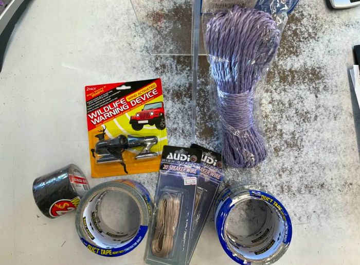 Be sure to pack these essentials for your road trip. Don’t forget your wildlife warning device!