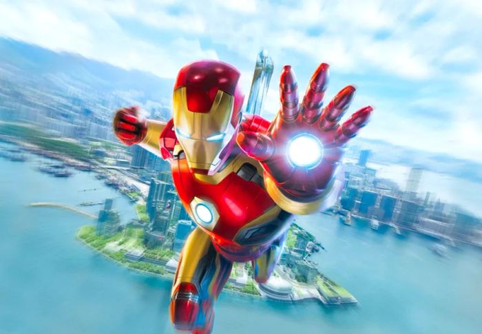 Locals will easily recognize the iconic backdrop of the new Iron Man Experience.