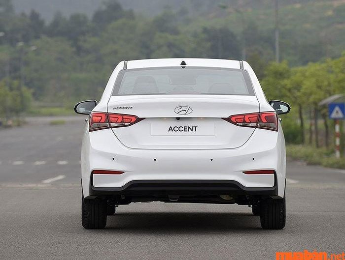 Đánh giá phần đuôi xe Hyundai Accent 2022