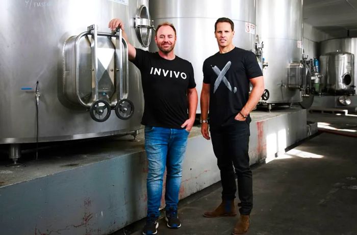 Rob Cameron and Tim Lightbourne, both from New Zealand, co-founded Invivo in 2008.