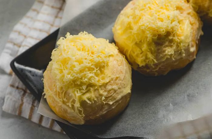 Some people refer to ensaymada as the Filipino version of brioche.