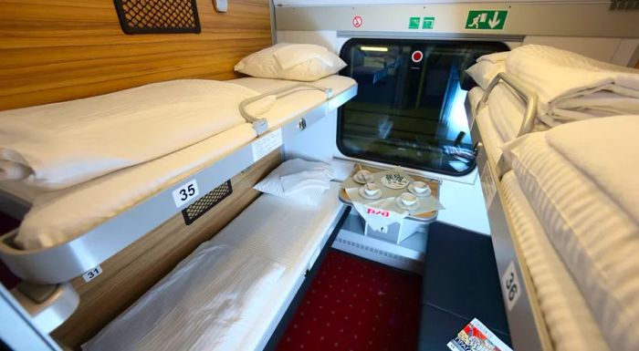 Russian Railways offers a range of sleeper options on its overnight trains.