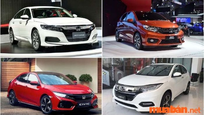Honda - một trong những thương hiệu ô tô bán chạy hàng đầu tại Việt Nam