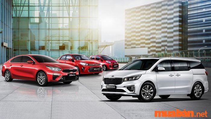KIA – đứng thứ 5 trong danh sách các hãng xe ô tô bán chạy nhất tại Việt Nam.