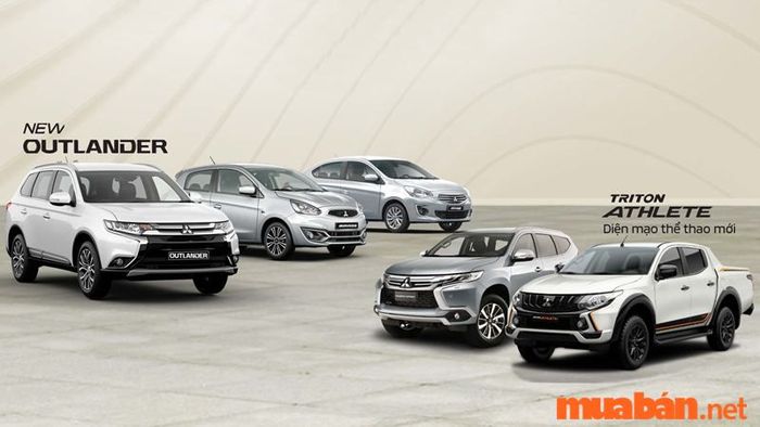 Mitsubishi – đứng thứ 7 trong danh sách các hãng xe ô tô bán chạy nhất tại Việt Nam.