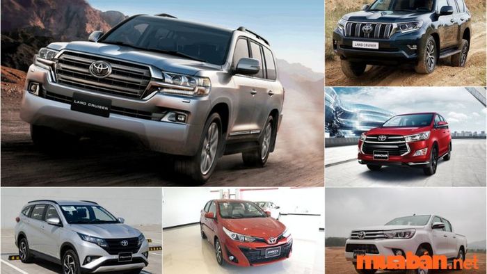 Toyota – đứng thứ 2 trong danh sách các hãng xe bán chạy nhất tại Việt Nam.