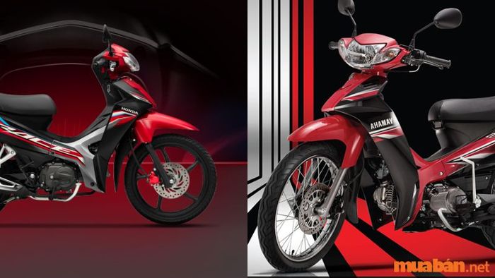 So sánh xe Sirius 110 và Honda Blade 110