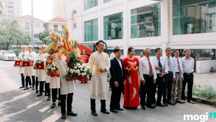 Đội hình bê tráp trong lễ cưới là gì?