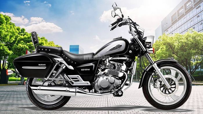 Suzuki GZ150-A - Xe tay côn cổ điển với thiết kế mạnh mẽ và sang trọng