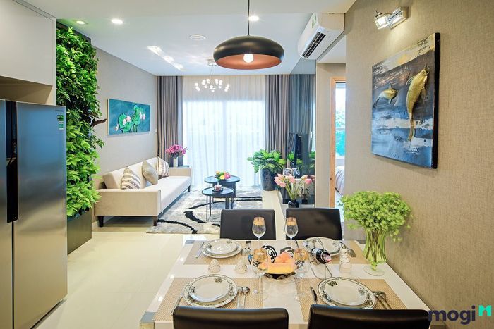 Căn hộ tại dự án này được thiết kế theo tiêu chuẩn quốc tế Mỹ, mang lại sự tiện nghi tối đa và hiệu quả sử dụng không gian vượt trội.