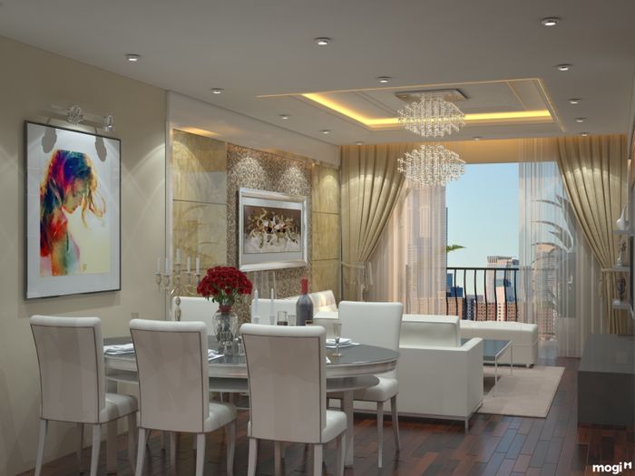 Khung cảnh tuyệt vời của căn hộ City Home tại Quận 2