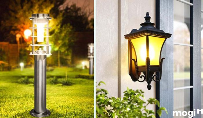 Tường nhà, hiên nhà và khu vực sân là những nơi cần được chiếu sáng hợp lý để tạo không gian sống ngoài trời thoải mái và đẹp mắt.
