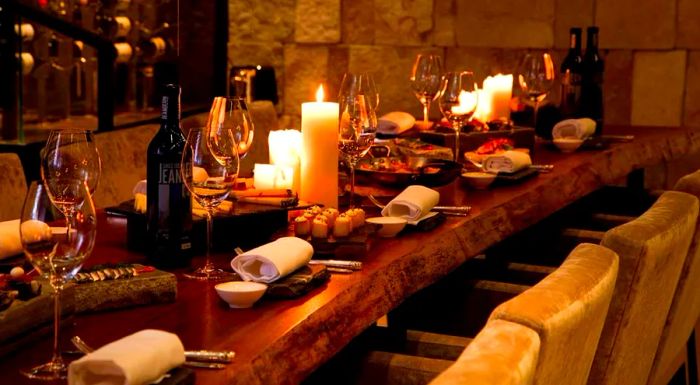 La Cava: An alpine lodge experience nestled in the heart of Abu Dhabi.