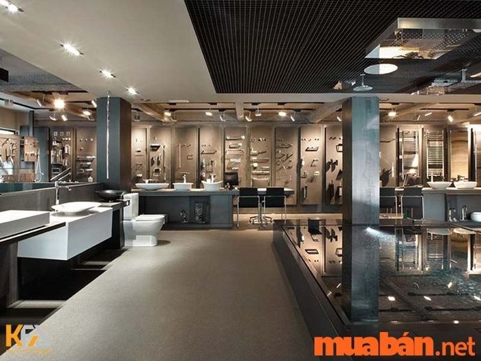 Thiết kế showroom với không gian thoải mái và dễ chịu cho khách hàng