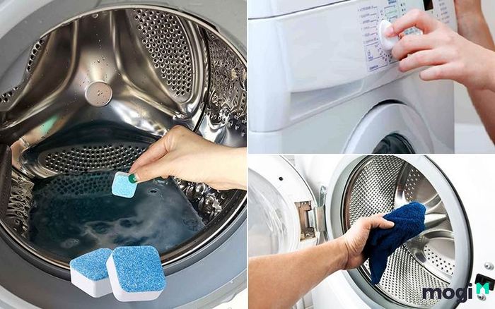 Vệ sinh máy giặt tại nhà hiệu quả