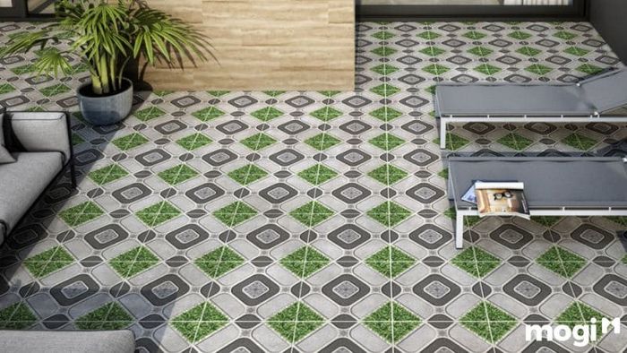 Chọn gạch lát sân vừa đẹp lại tiết kiệm chi phí