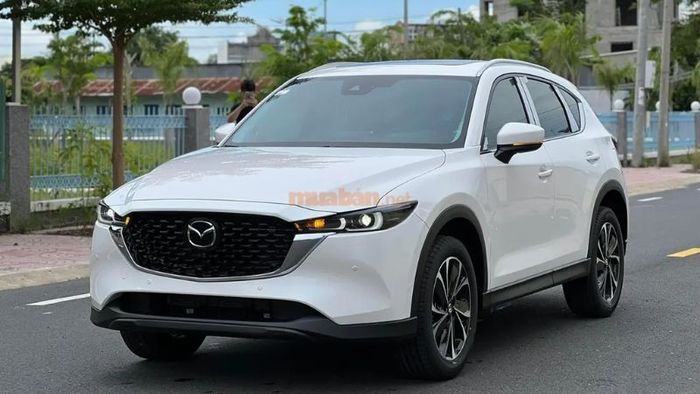 Mức tiêu thụ nhiên liệu của CX5 là bao nhiêu?