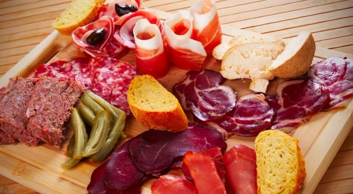 Experience Uruguay's version of the charcuterie platter.