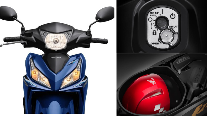 Tiện ích nổi bật của xe Wave RSX