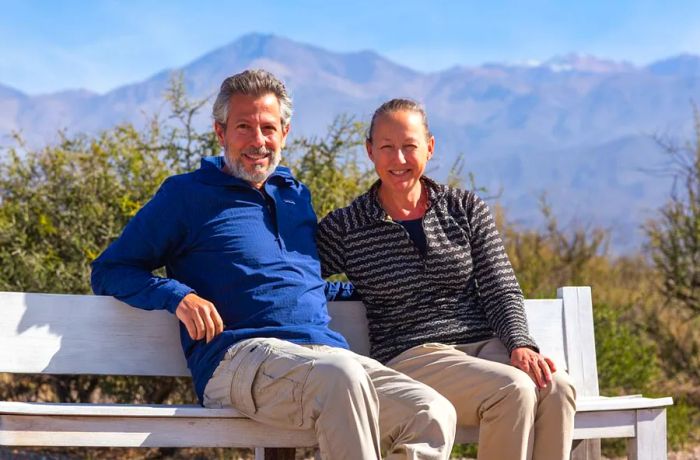 Eric Mohl and Karen Catchpole have temporarily paused their 14-year road journey across the Americas.