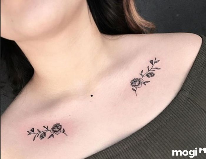 nốt ruồi ở vị trí xương quai xanh