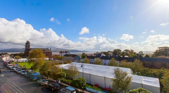 Charming Wigtown is recognized as Scotland's National Book Town.