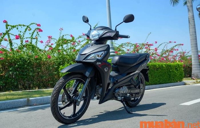 New Angel 125 có kiểu dáng thanh thoát và thiết kế tinh tế, mang đến sự trang nhã và phù hợp với những người yêu thích sự đơn giản nhưng mạnh mẽ.