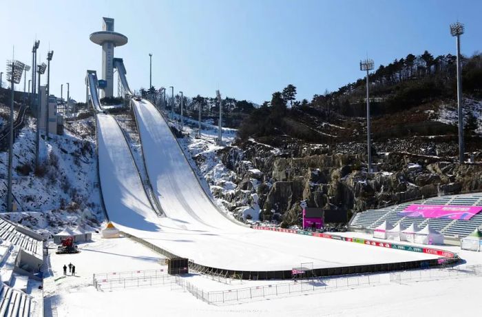 Visit PyeongChang before the 2018 Winter Olympics.