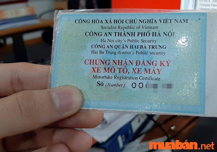 Giấy tờ xe máy cần có bao gồm những gì?
