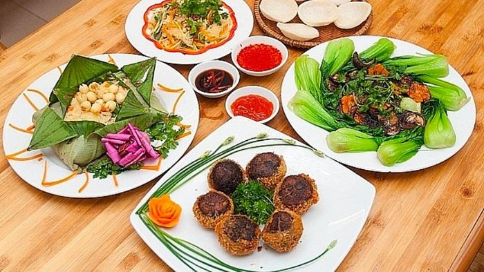 Mâm cúng tiễn ông bà chay - Tham khảo từ Internet